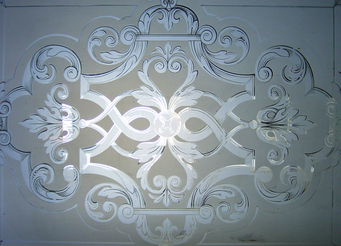 decorative glasswork for the home